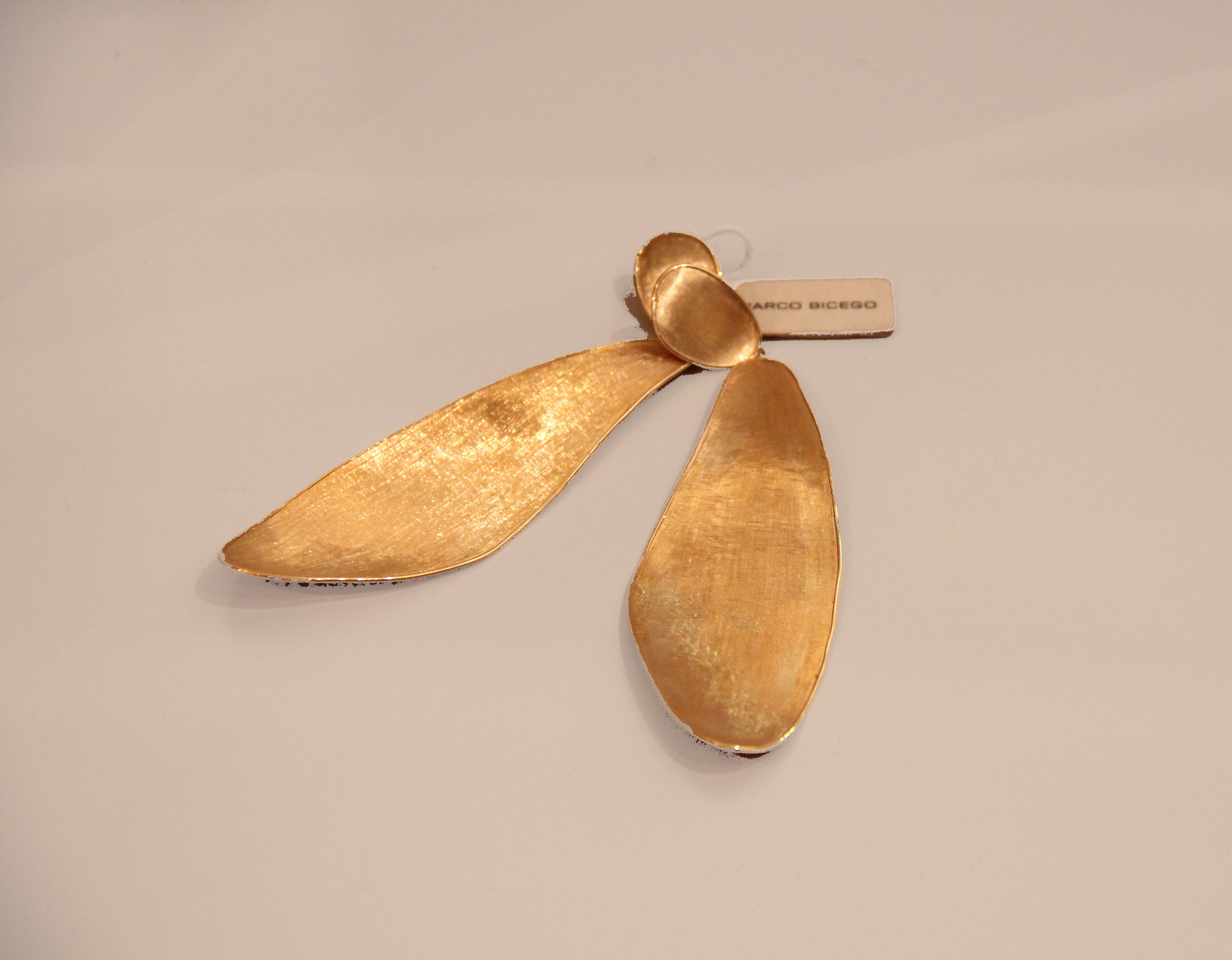 boucles d'oreilles marco bicego lunaria or jaune masterpiece