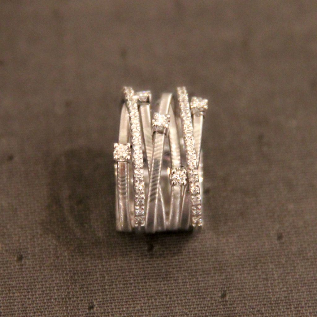 bague marco bicego goa or blanc diamants david mann